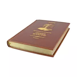 Книги в кожаном переплете "Кризис и Власть" М. Хазин, С. Щеглов, 2 тома